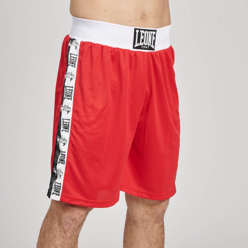 Leone ICONIC BOXING SHORTS - red